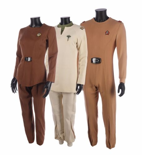 910. Starfleet Medical Scrubs, Class-D Jumpsuit, and Two-Piece Class-A Uniform with Replica Patches ### STAR TREK: THE MOTION PICTURE (1979)
