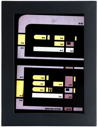 940. Light-Up Navigational Reference LCARS Panel Display ### STAR TREK: THE NEXT GENERATION (T.V. SERIES, 1987-1994)
