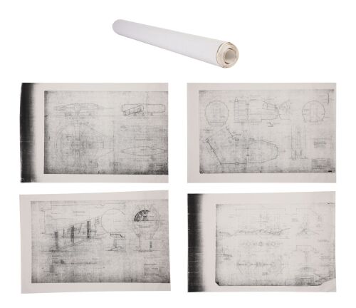 973. Collection of 17 Millennium Falcon Blueprint Copies Printed Circa 1990s ### STAR WARS: A NEW HOPE (1977)/STAR WARS: THE EMPIRE STRIKES BACK (1980)