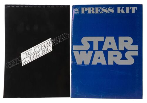 979. Pair of Press Kits ### STAR WARS: A NEW HOPE (1977)/STAR WARS: THE EMPIRE STRIKES BACK (1980)