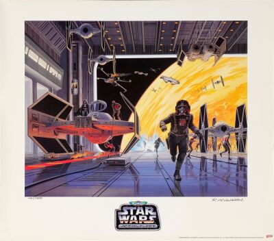 1001. Limited-Edition Death Star Micro Machines Action Fleet Poster ### STAR WARS TOYS