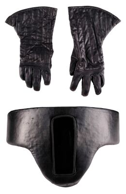 1007. Darth Vader Touring Gloves and Codpiece Created Circa 1995 ### STAR WARS: ORIGINAL TRILOGY VHS RELEASE (1995)