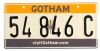 1021. Gotham City License Plate ### SUICIDE SQUAD (2016)