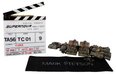 1036. Mark Stetson Collection: Mark Stetson Collection: Spaceship Model Miniature with VFX Slate and Mark Stetson's Chairback ### SUPERNOVA (2000)