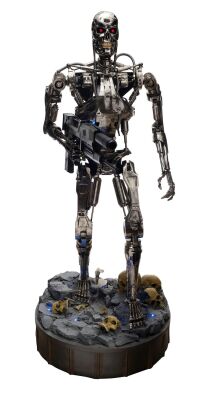 1046. Sideshow Collectibles Light-Up Life-Size T-800 Endoskeleton Replica ### TERMINATOR 2: JUDGMENT DAY (1991)