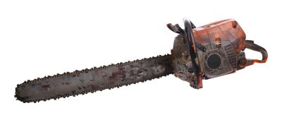1052. Dan Yeager-Autographed Bloodied Leatherface Stunt Chainsaw ### TEXAS CHAINSAW 3D (2013)