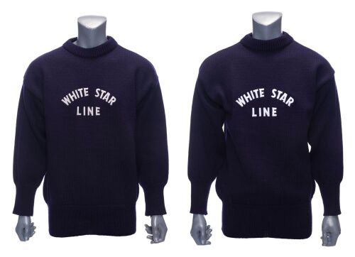 1062. Pair of White Star Line Sweaters ### TITANIC (1997)