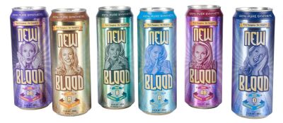 1079. Set of Six New Blood Cans ### TRUE BLOOD (2008-2014)