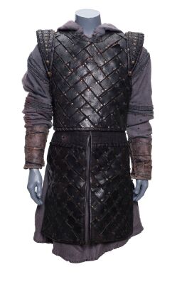 1094. Bjorn Lothbrook's (Alexander Ludwig) Distressed Battle for Vestfold and Death Armored Tunic ### VIKINGS (2013-2020)