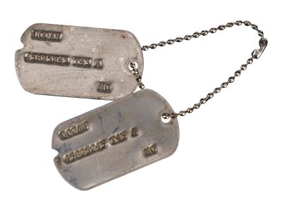 1103. Logan's (Hugh Jackman) Pair of Dog Tags ### X-MEN ORIGINS: WOLVERINE (2009)