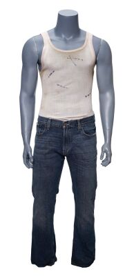 1104. Wolverine's (Hugh Jackman) Distressed Three Mile Island Tank-Top with Stunt Pants ### X-MEN ORIGINS: WOLVERINE (2009)