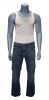 1104. Wolverine's (Hugh Jackman) Distressed Three Mile Island Tank-Top with Stunt Pants ### X-MEN ORIGINS: WOLVERINE (2009)