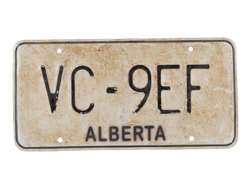 1105. Logan's (Hugh Jackman) License Plate ### X-MEN ORIGINS: WOLVERINE (2009)