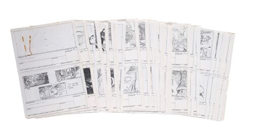 592. Folder of Production-Used Storyboards ### THE DARK CRYSTAL (1982)