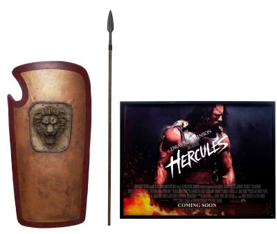 692. New Thracian Army Spear and Shield with Framed Movie Poster ### HERCULES (2014)