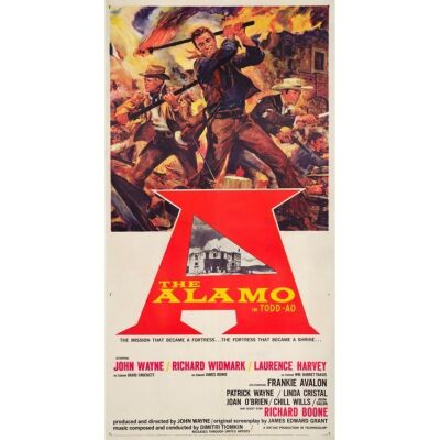 372. Three Sheet (41" x 79"); Todd-AO Roadshow Style; Fine- on Linen ### THE ALAMO (1960)