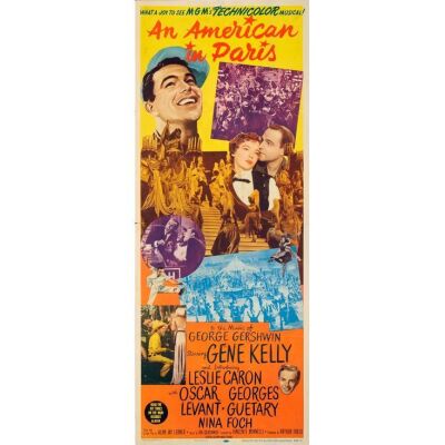 383. Insert (14" x 36"); Fine+ Folded ### AN AMERICAN IN PARIS (1951)