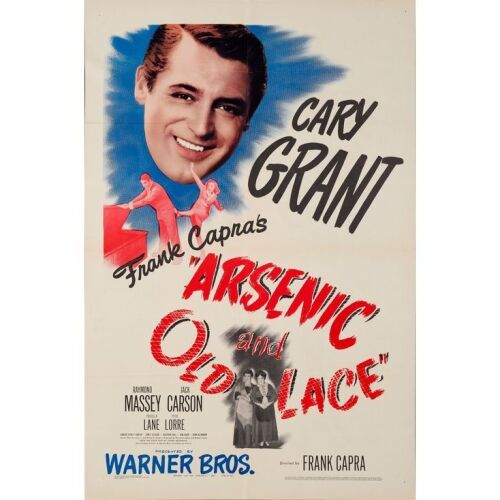 388. One Sheet (27" x 41"); From The Royal Theatre Collection; Very Fine+ Folded ### ARSENIC AND OLD LACE (1944)