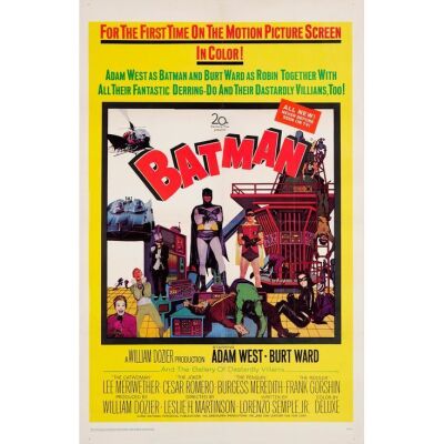 411. One Sheet (28" x 42"); Very Fine- on Linen ### BATMAN (1966)