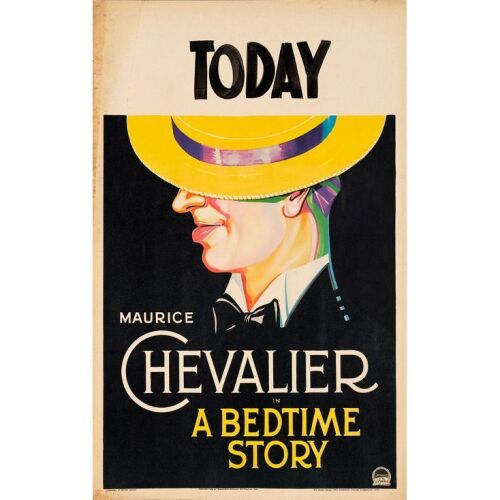 421. Window Card (14" x 22"); Very Fine- ### A BEDTIME STORY (1933)