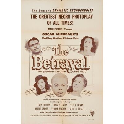 426. One Sheet (27" x 41"); Very Fine Folded ### THE BETRAYAL (1948)