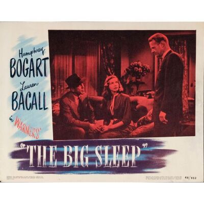 430. Lobby Card (14" x 11"); Scene Card #4; Fine+ ### THE BIG SLEEP (1948)