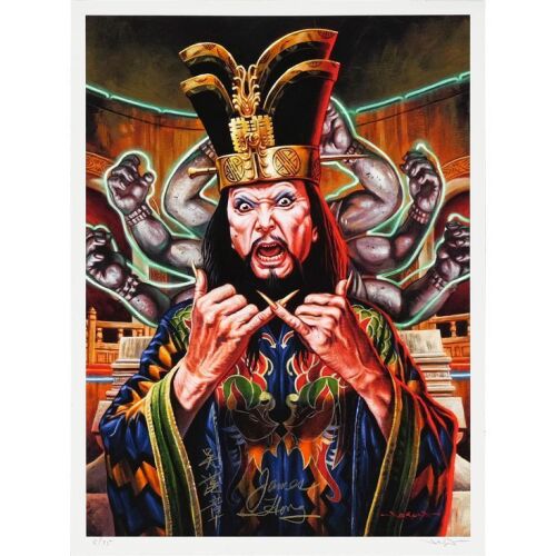 431. Limited Edition Print (12" x 16") Signed by James Hong and Jason Edmiston (Beckett COA); Regular Edition, Hand-Numbered Limited Edition #5/75; Very Fine+ Rolled ### BIG TROUBLE IN LITTLE CHINA (2014)