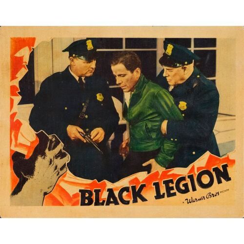 437. Lobby Card (11" x 14"); Fine+ ### BLACK LEGION (1937)