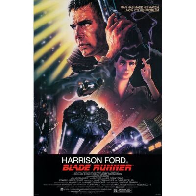 438. One Sheet (27" x 41"); Studio Style; Very Fine+ Folded ### BLADE RUNNER (1982)