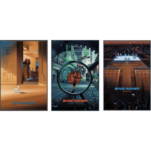 443. Limited Edition Screen Prints (3) (24" x 36"); Regular Edition, Hand-Numbered Limited Edition #754/1130; Very Fine+ Rolled ### BLADE RUNNER (2023)