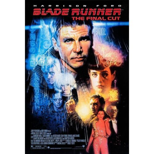 445. One Sheet (27" x 40"); The Final Cut Style; Double-Sided; Very Fine+ Rolled ### BLADE RUNNER (2007)