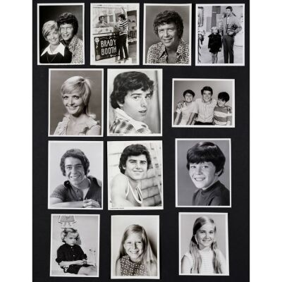 459. B&W Single-Weight Glossy Photographs (93) and Negative (1) (8" x 10", 7.25" x 9.25"); Very Fine+ ### THE BRADY BUNCH (1971-1974)