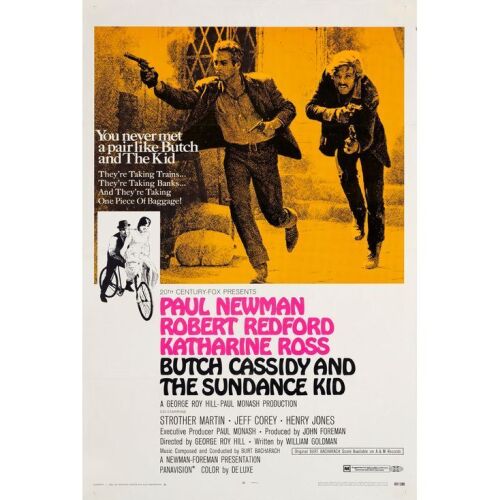 468. One Sheet (28" x 41"); Style B; Very Fine on Linen ### BUTCH CASSIDY AND THE SUNDANCE KID (1969)