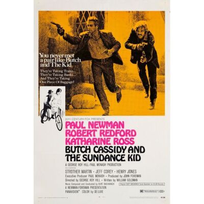 468. One Sheet (28" x 41"); Style B; Very Fine on Linen ### BUTCH CASSIDY AND THE SUNDANCE KID (1969)