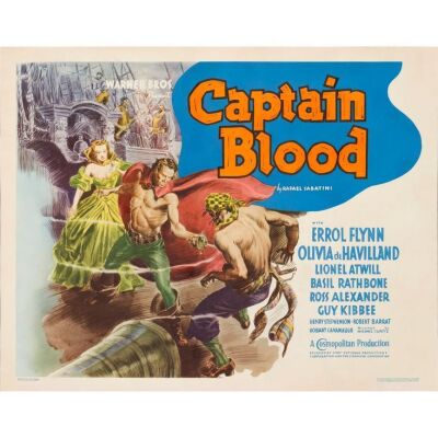 474. Half Sheet (22" x 28"); Very Good+ on Paper ### CAPTAIN BLOOD (1935)