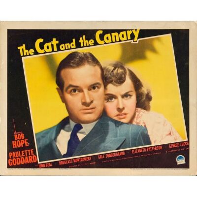 476. Lobby Card (11" x 14"); Fine+ ### THE CAT AND THE CANARY (1939)