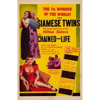 478. One Sheet (27" x 41"); Fine+ on Linen ### CHAINED FOR LIFE (1952)