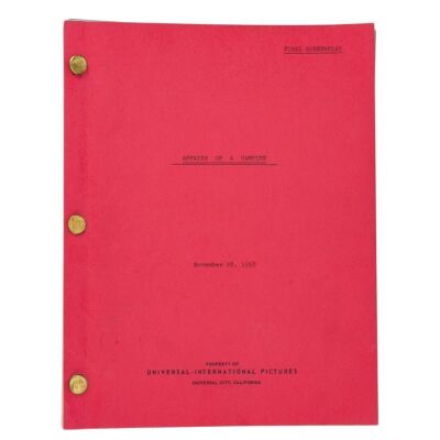 511. Final Film Script (8.5" x 11"); Belonging to Actress Coleen Gray; Written by Edward Dein and Mildred Dein; Fine ### CURSE OF THE UNDEAD (1959)
