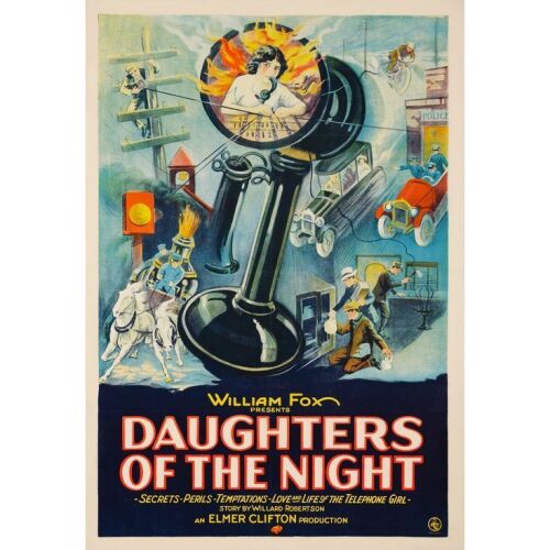 514. One Sheet (28" x 41"); Stone Lithograph; Fine+ on Linen ### DAUGHTERS OF THE NIGHT (1924)