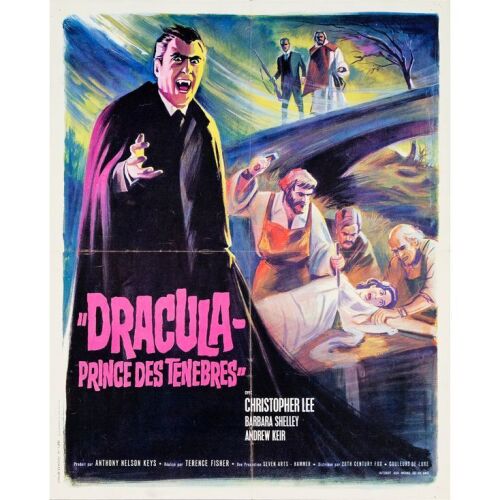 548. French Petite (18" x 22"); Very Fine Folded ### DRACULA: PRINCE OF DARKNESS (1966)