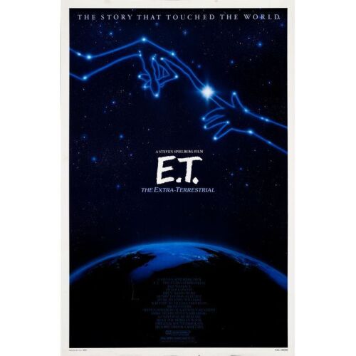 553. One Sheet (27" x 41"); Fine+ Rolled ### E.T. THE EXTRA-TERRESTRIAL (R-1985)
