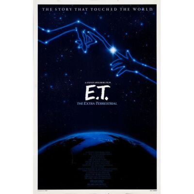 553. One Sheet (27" x 41"); Fine+ Rolled ### E.T. THE EXTRA-TERRESTRIAL (R-1985)