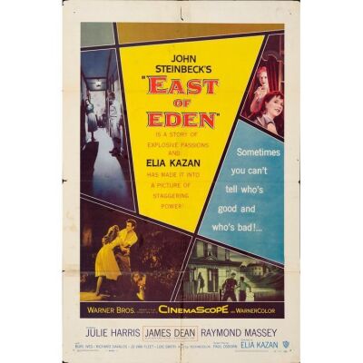 556. One Sheet (27" x 41"); Very Good+ Folded ### EAST OF EDEN (1955)