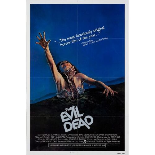 568. One Sheet (27" x 41"); Very Fine+ Folded ### THE EVIL DEAD (1981)