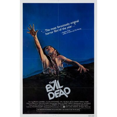 568. One Sheet (27" x 41"); Very Fine+ Folded ### THE EVIL DEAD (1981)