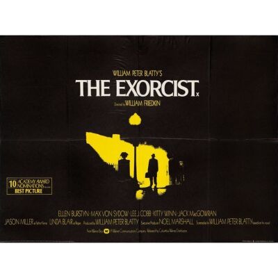 575. Full-Bleed British Quad (40" x 30"); Very Fine+ Folded ### THE EXORCIST (1974)