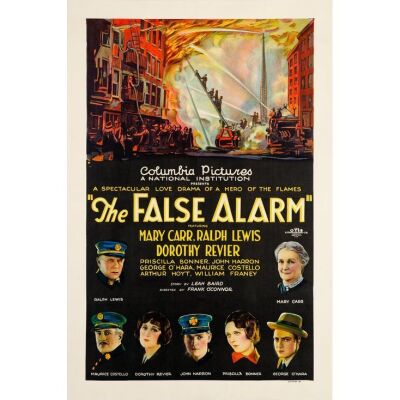 577. One Sheet (27" x 41"); Style A, Stone Lithograph; Very Fine- on Linen ### THE FALSE ALARM (1926)