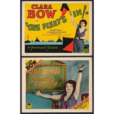 586. Title Lobby Card, Lobby Card (11" x 14"); Very Fine- ### THE FLEET'S IN (1928)