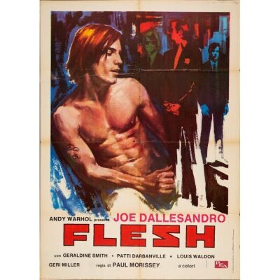 587. Italian Two Fogli (39" x 55"); Fine+ Folded ### FLESH (1968)