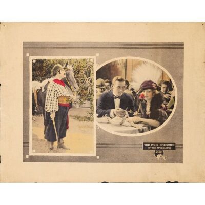 596. Half Sheet (22" x 28"); From the Donna Hill Collection; Very Good+ Rolled ### THE FOUR HORSEMEN OF THE APOCALYPSE (1921)